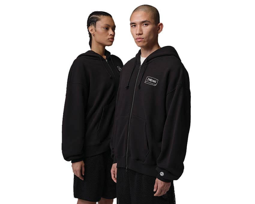 Jordan x Union x Fragment Full-Zip Hoodie | NOIRFONCE