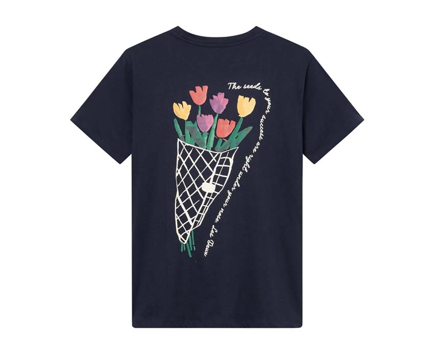 Les Deux Bouquet T-Shirt Dark Navy LDM 101196