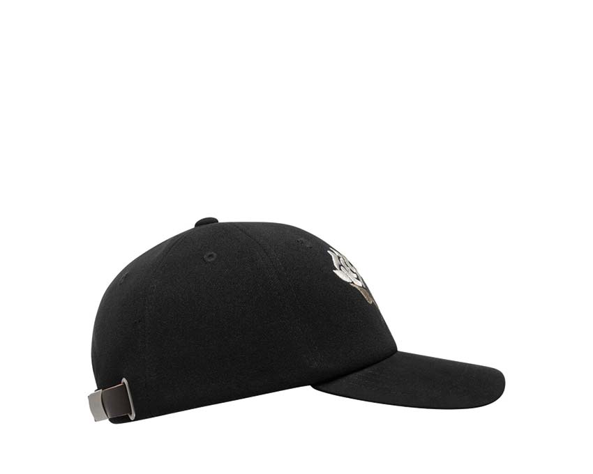 Les Deux Felipe Brushed Dad Cap Black 100100