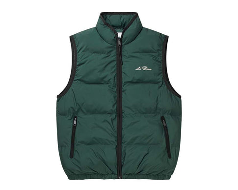 Les Deux Newport Padded Vest Pine Green LDM630029