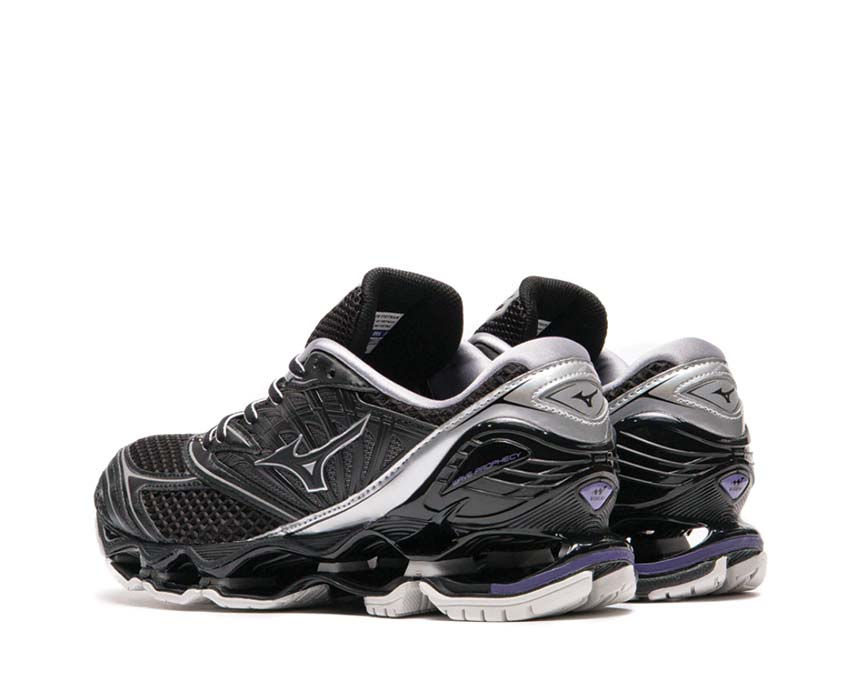 Mizuno Wave Prophecy LS Black / Silver - Purple Haze D1GA250701