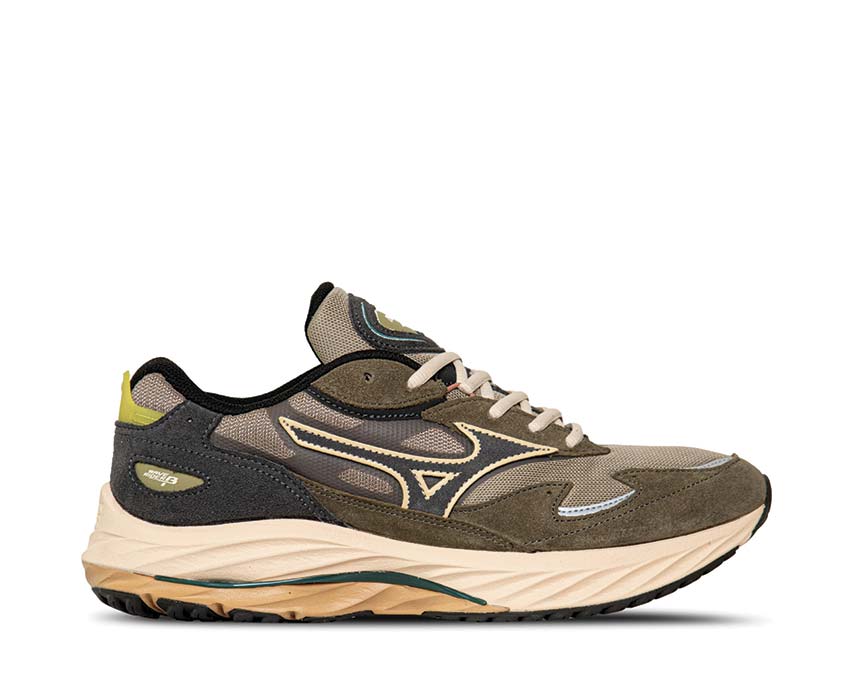 Mizuno Wave Rider β Vintage Khaki | NOIRFONCE