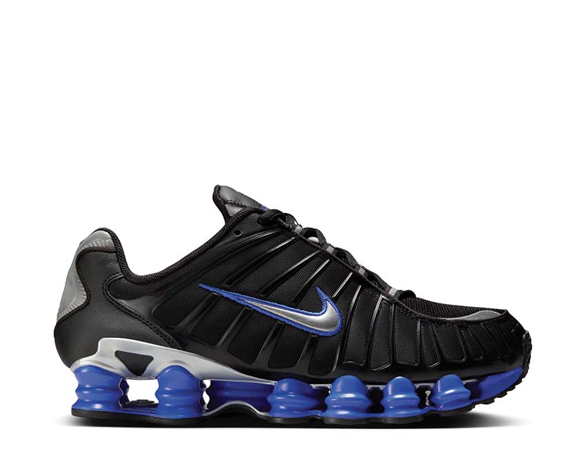 Nike shox navy blue online