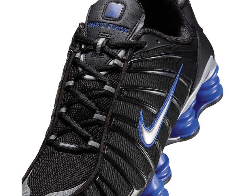NIke Shox TL Black / Metallic Silver - Racer Blue CN0151-004