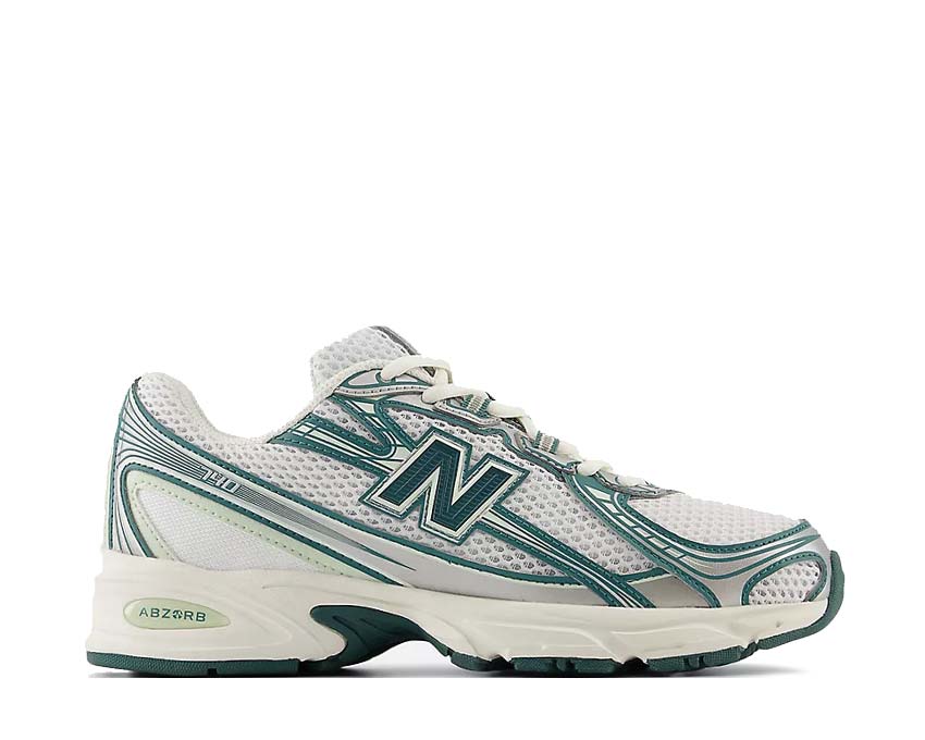 New balance 740 grigio verde best sale