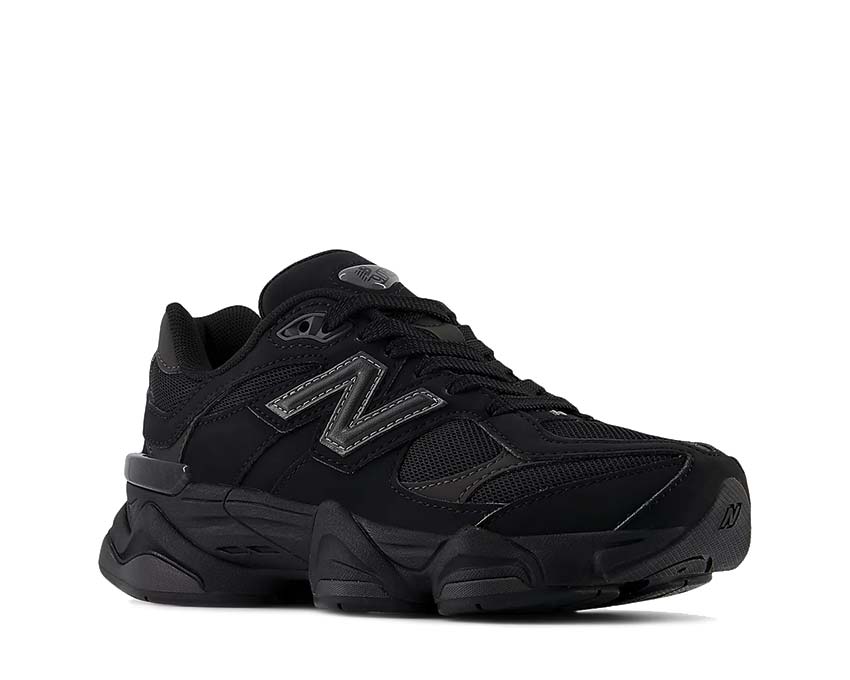 New Balance 9060 GS Black / Black Cement GC9060GE
