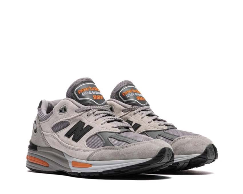 New Balance 991 UK Grey / Orange U991BS2