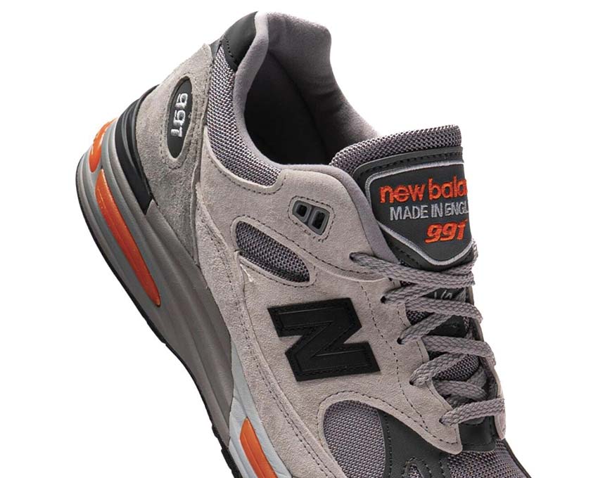 New Balance 991 UK Grey / Orange U991BS2