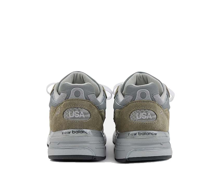 New Balance Made in USA 993 Covert Green / Medium Gray - White U993CG