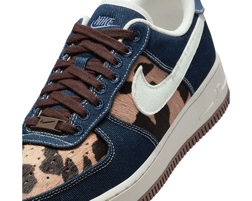 Nike Air Force 1'07 Blue Void / Sail - Baroque Brown IB3674-400