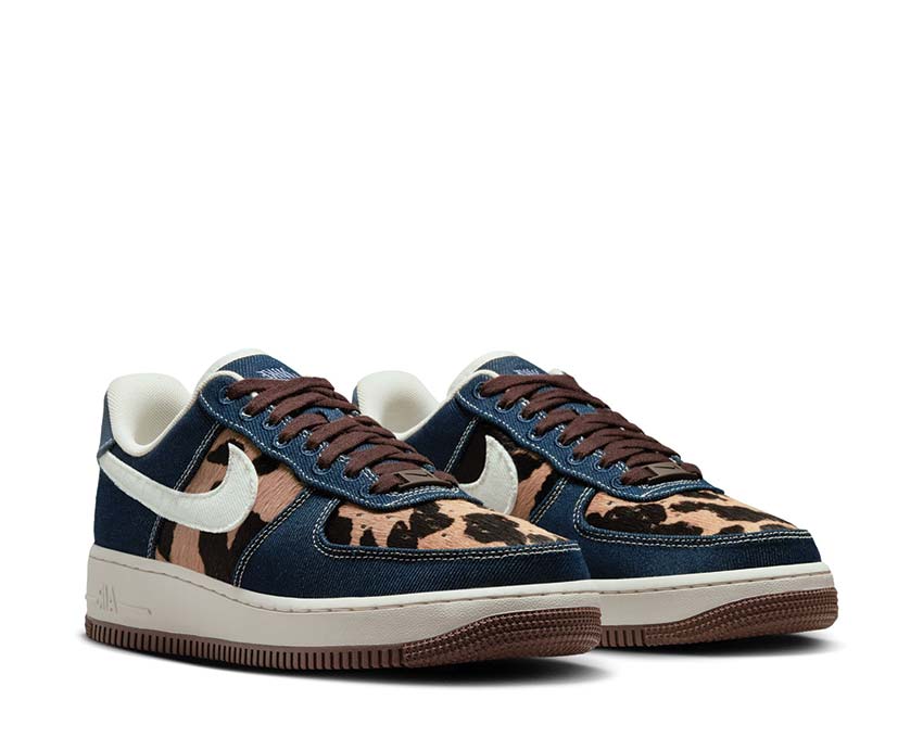 Nike Air Force 1'07 Blue Void / Sail - Baroque Brown IB3674-400