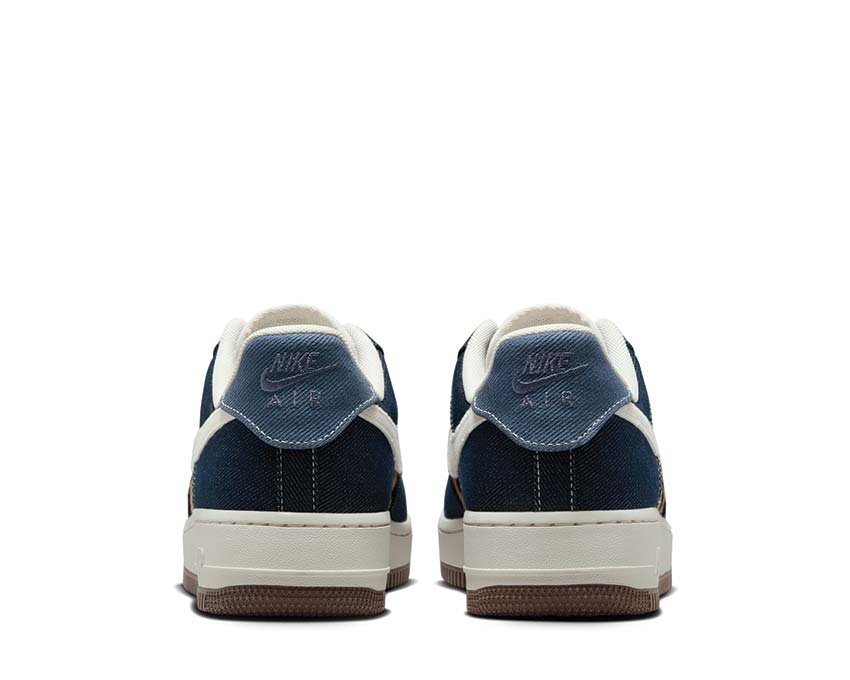 Nike Air Force 1'07 Blue Void / Sail - Baroque Brown IB3674-400