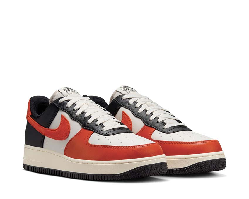 Nike Air Force 1'07 LV8 Black / Vintage Coral - Phantom - Pale Ivory HQ4987-010