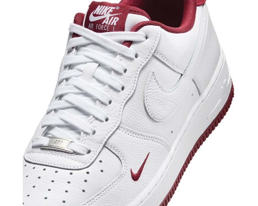 Nike Air Force 1 '07 LV8 White / White - Team Red HM9483-100