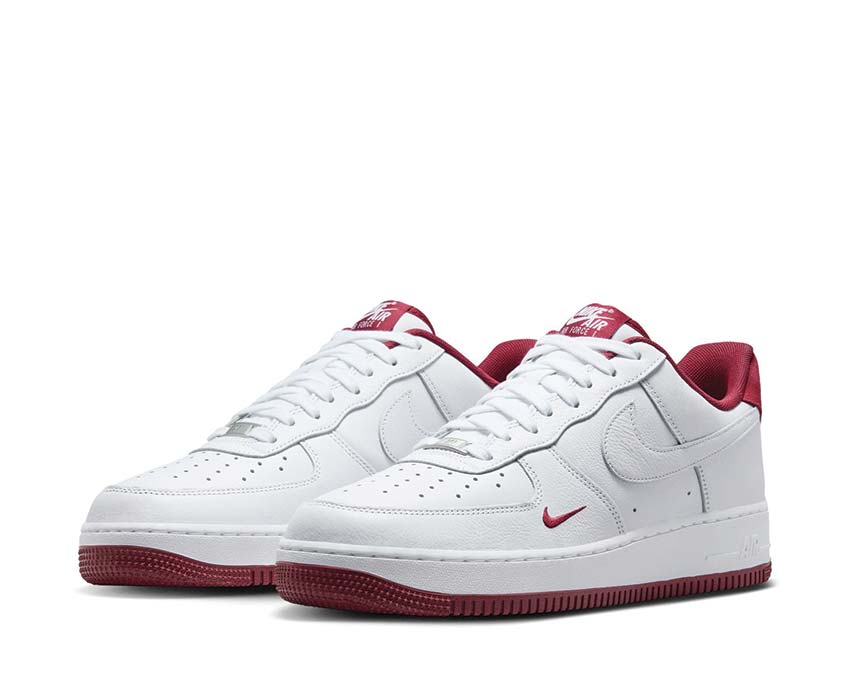 Nike Air Force 1 '07 LV8 White / White - Team Red HM9483-100