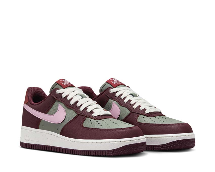Nike Air Force 1'07 W Next Nature Burgundy Crush / Pink Foam - Dark Stucco HQ4047-600