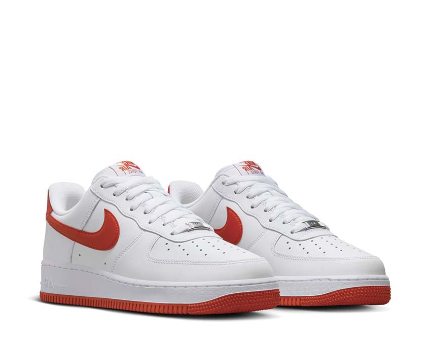 Nike Air Force 1 '07 White / Dragon Red - White FJ4146-106