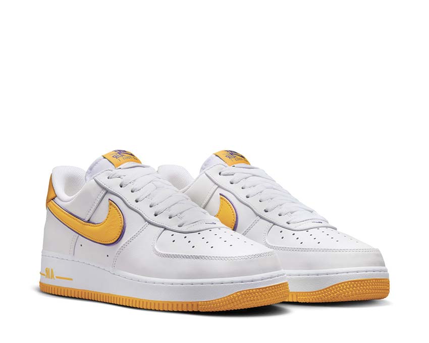 Nike Air Force 1 Low Retro QS KB White / Varsity Maize - Varsity Purple FZ1151-100