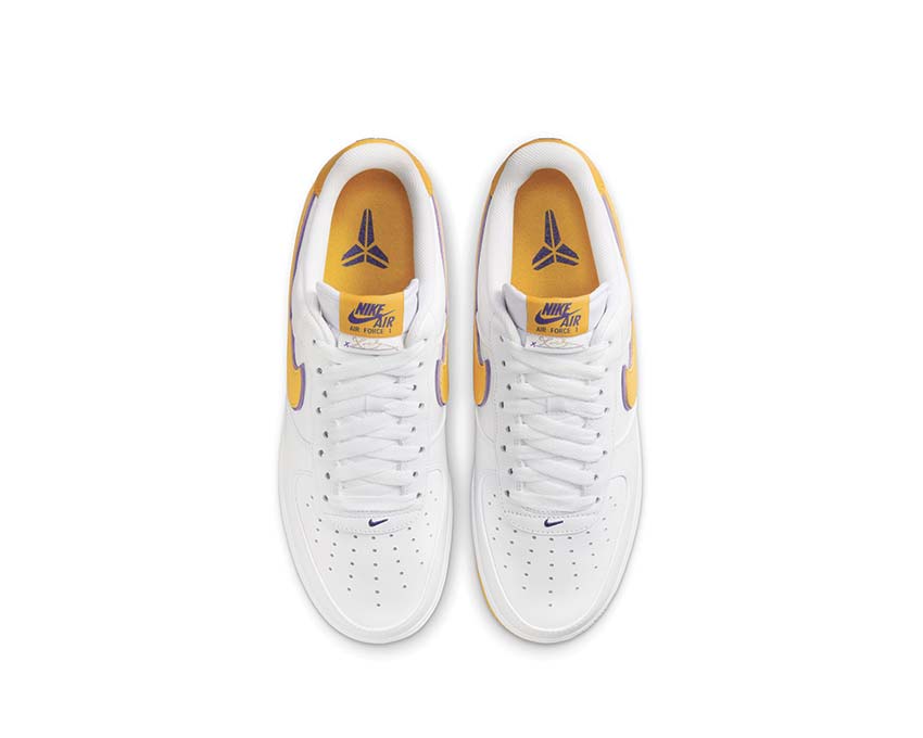 Nike Air Force 1 Low Retro QS KB White / Varsity Maize - Varsity Purple FZ1151-100