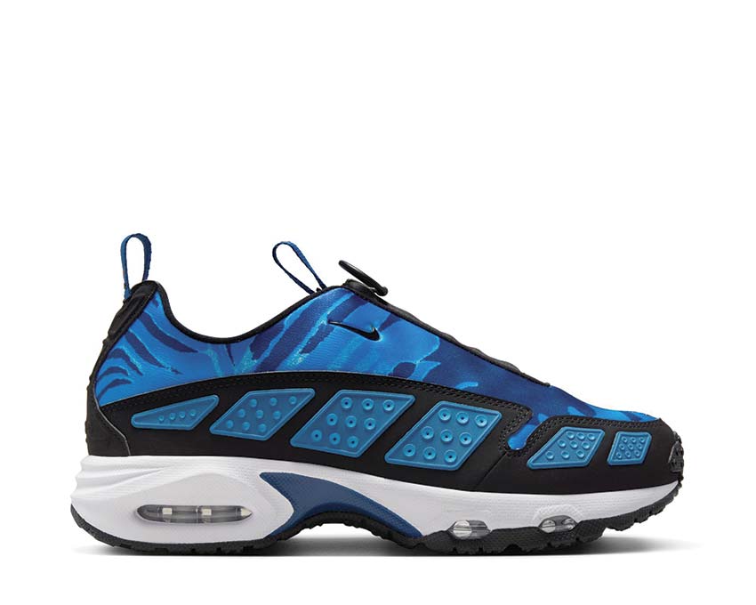 Nike Air MAx SNDR W Camo Court Blue / Black - Aluminium - Blue Tint - Photo Blue - White IB6863-400