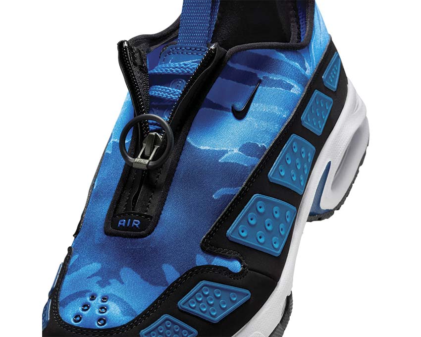 Nike Air MAx SNDR W Camo Court Blue / Black - Aluminium - Blue Tint - Photo Blue - White IB6863-400