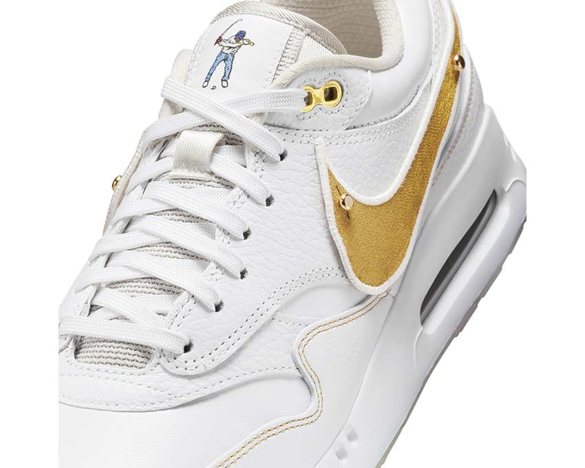 Nike Air Max 1 '86 OG x Eastside Golf White / Metallic Gold - Pale Grey - Light Bone HQ3074-100