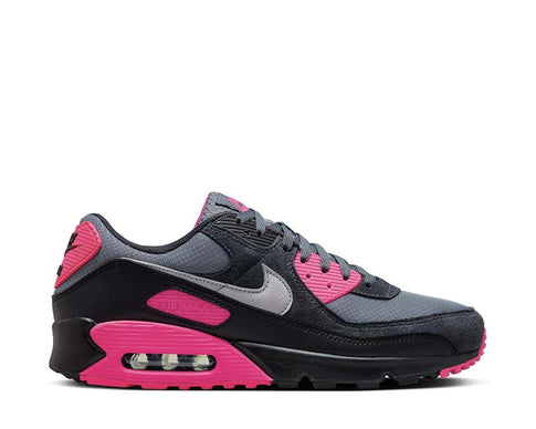 Nike Air Max 90 Cool Grey / Wolf Grey - Hyper Pink - Black DM0029-010