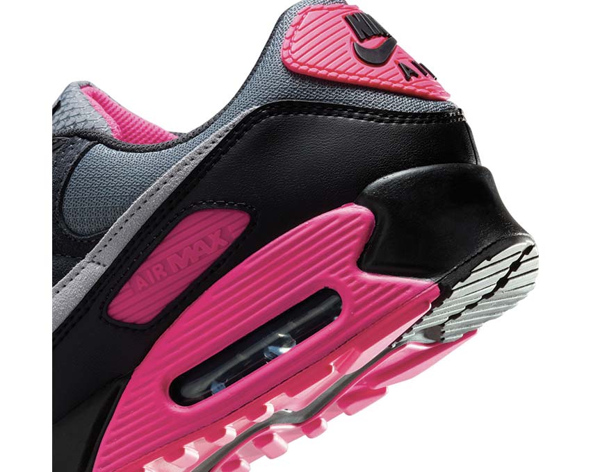 Nike Air Max 90 Cool Grey / Wolf Grey - Hyper Pink - Black DM0029-010