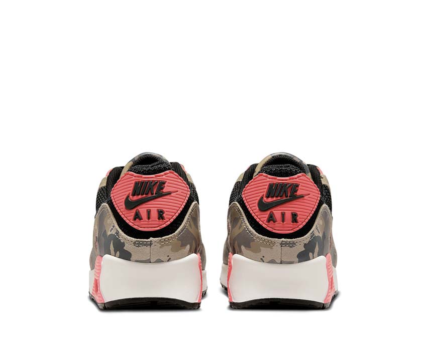 Nike Air Max 90 PRM LT Khaki / Black - Magic Ember - Mink Brown IF1721-200