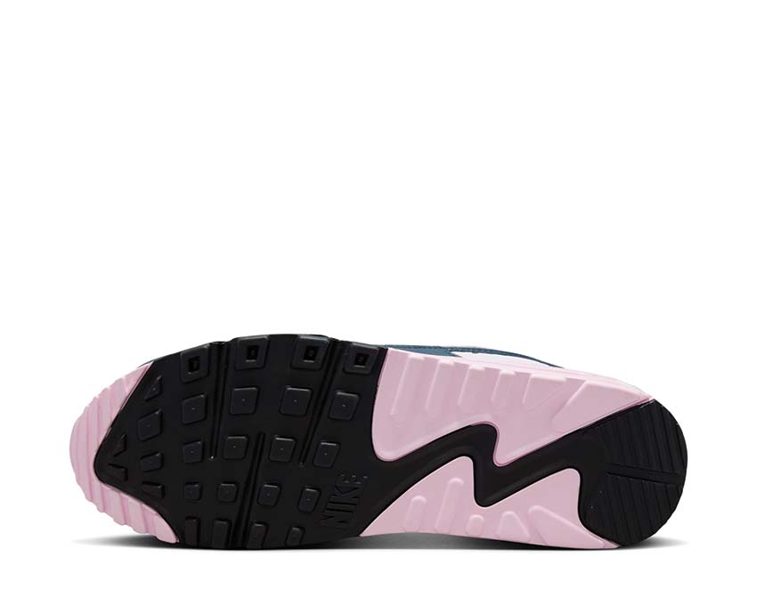 Nike Air Max 90 White / Wolf Grey - Pink Foam - Armory Navy DM0029-106