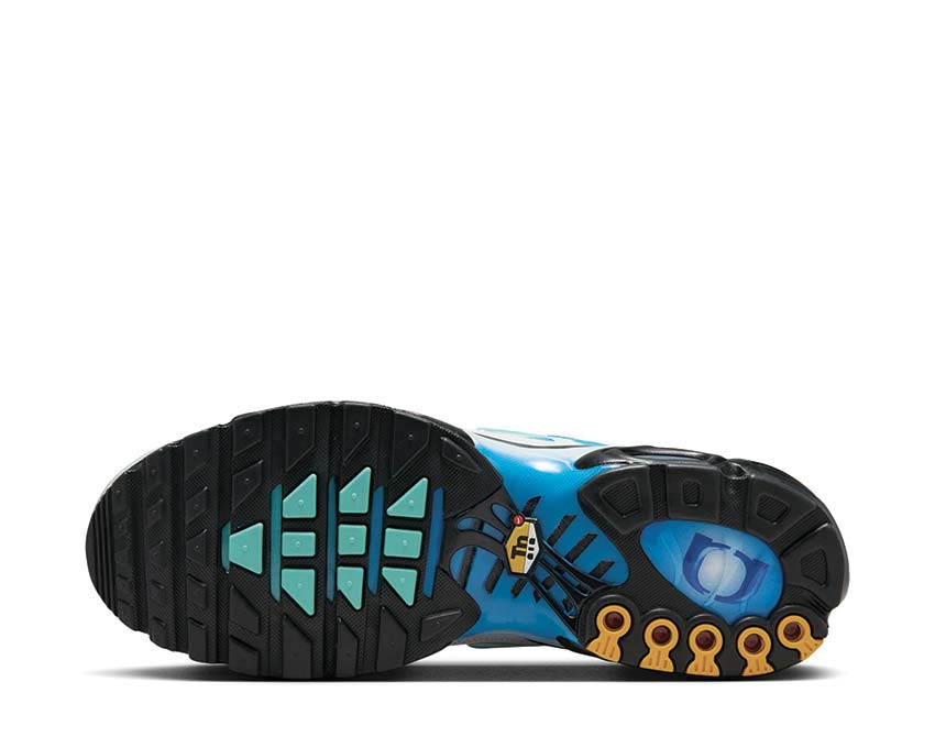 Nike Air Max Plus One Black Down "Reverse" LT Photo Blue / Aurora Green - Photon Dust FZ3308-400