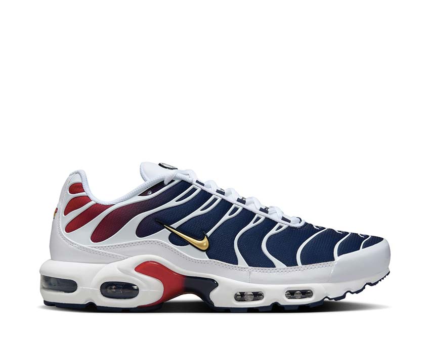 Nike Air Max Plus "PSG" White / Metallic Gold - Midnight Navy FZ4776-100