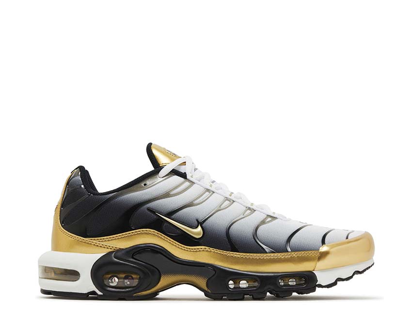 Nike Air Max Plus Premium White / Metallic Gold - Black HM0352-100