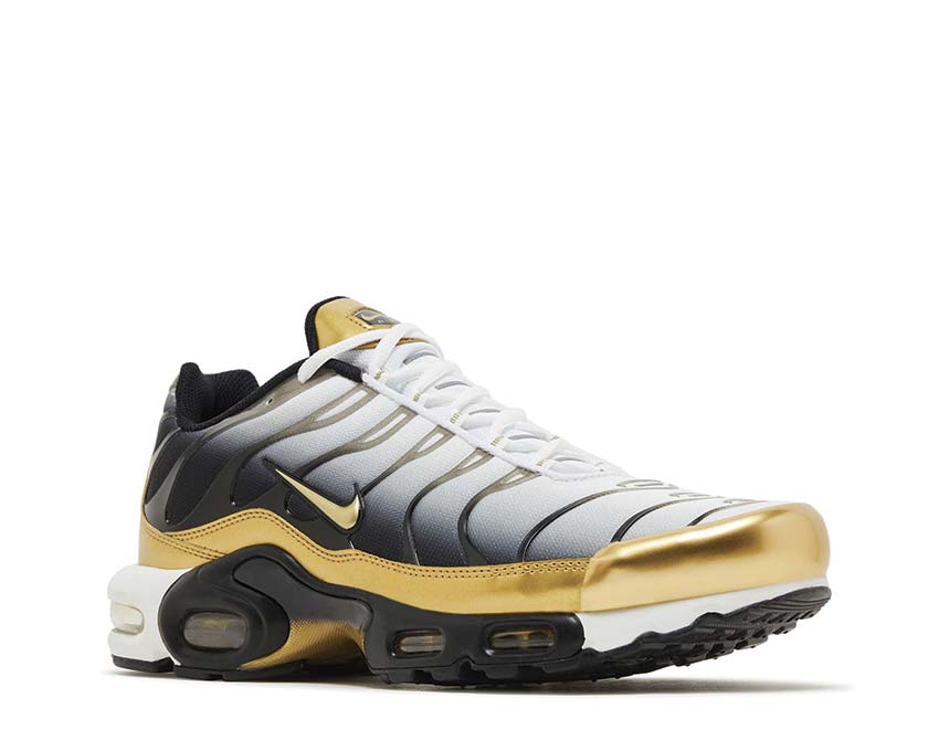 Nike Air Max Plus Premium White / Metallic Gold - Black HM0352-100