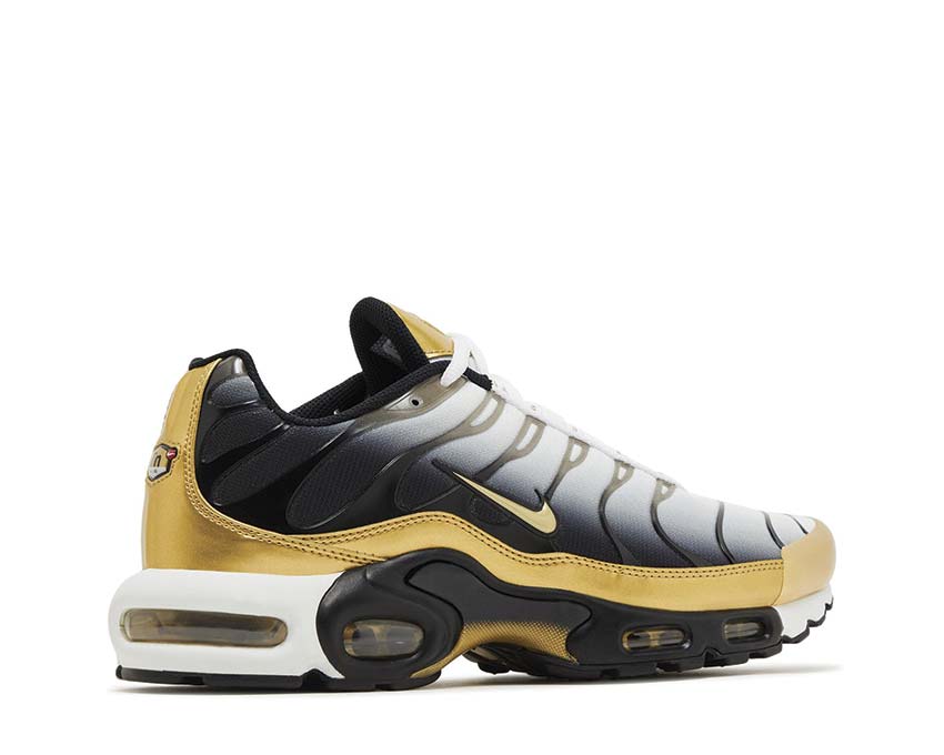 Nike Air Max Plus Premium White / Metallic Gold - Black HM0352-100