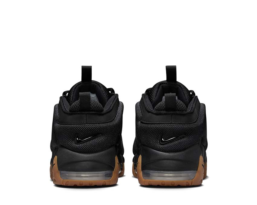 Nike Air More Uptempo Low Black / Black-Gum Med Brown FZ3055-003