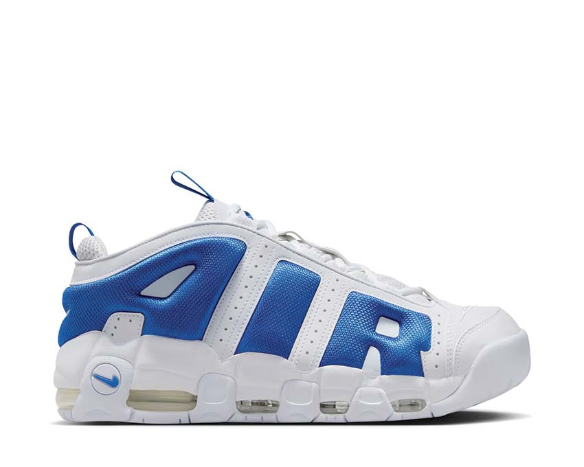 Nike Air More Uptempo Low White / Hyper Royal - Psychic Blue FZ3055-101