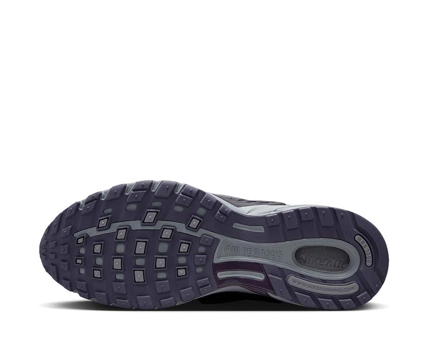 Nike Air Pegasus Wave Dark Raisin / Cement Grey - Metallic Silver IB0612-500