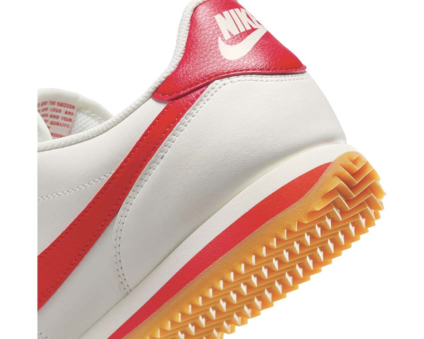 Nike Cortez Sail / University Red - Gum Yellow DM4044-110