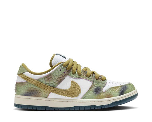 Nike Dunk Low Pro QS Oil Green / Desert Moss - White HJ3386-300