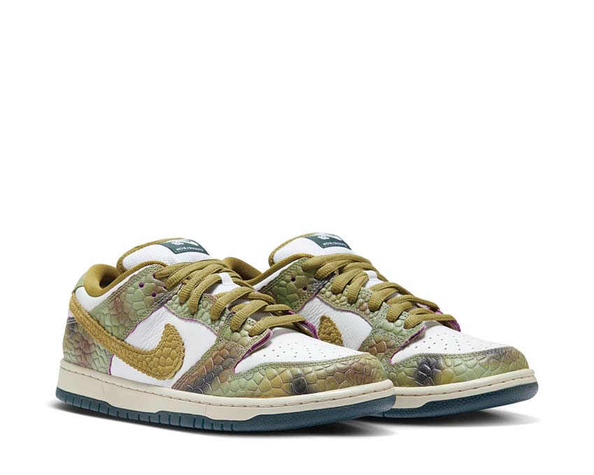 Nike Dunk Low Pro QS Oil Green / Desert Moss - White HJ3386-300