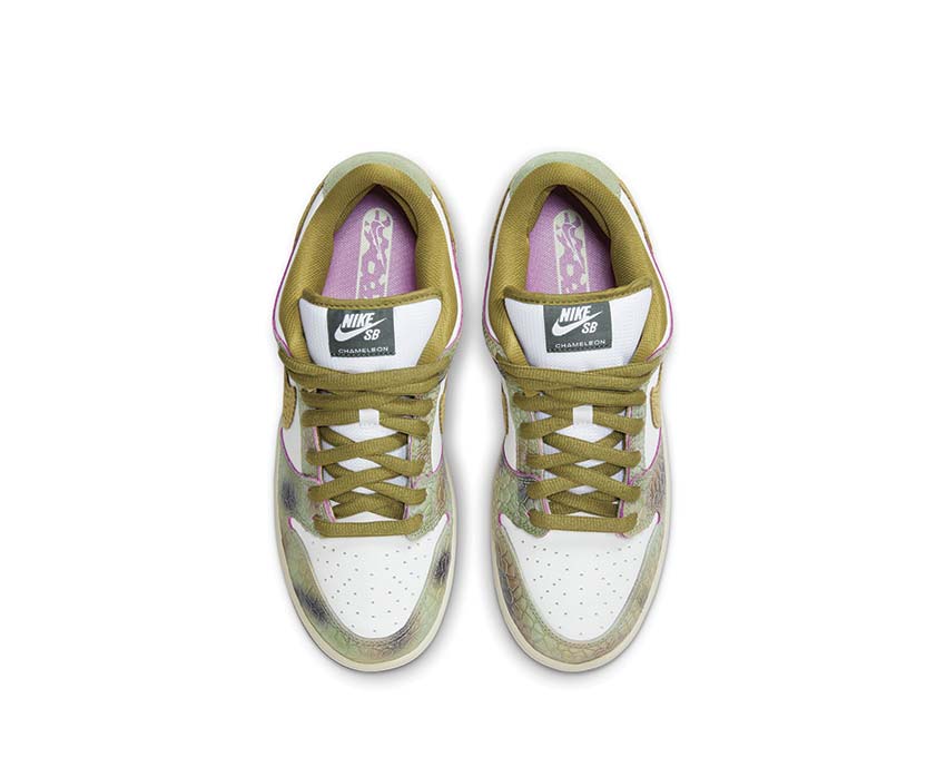 Nike Dunk Low Pro QS Oil Green / Desert Moss - White HJ3386-300