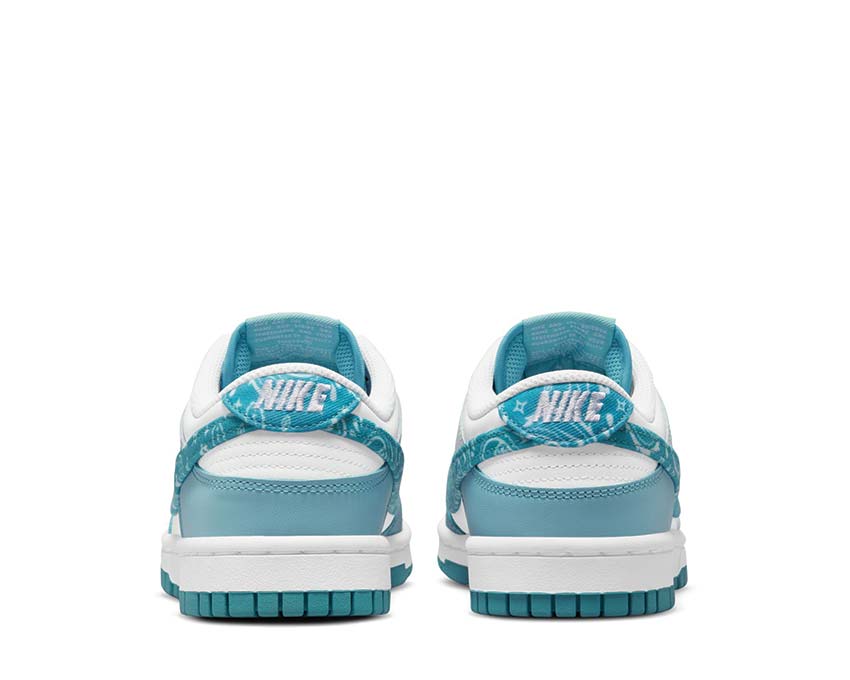 Nike Dunk Low White / Worn Blue - White DH4401-101