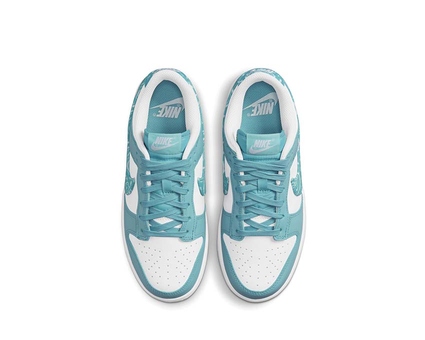 Nike Dunk Low White / Worn Blue - White DH4401-101