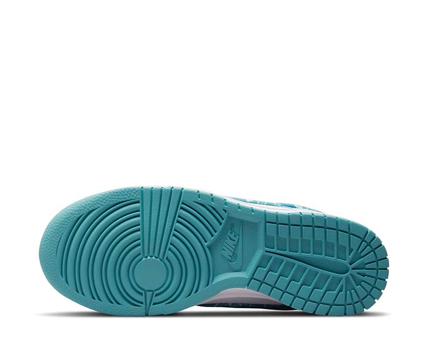 Nike Dunk Low White / Worn Blue - White DH4401-101