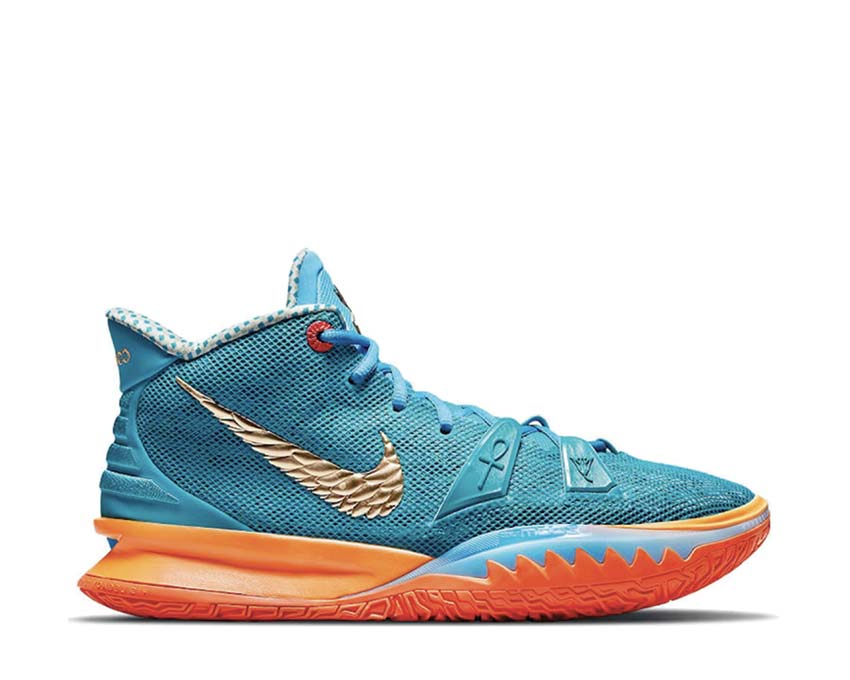 Nike Kyrie 7 Concepts Horus Regular Box Teal / Orange - Ice CT1135 900