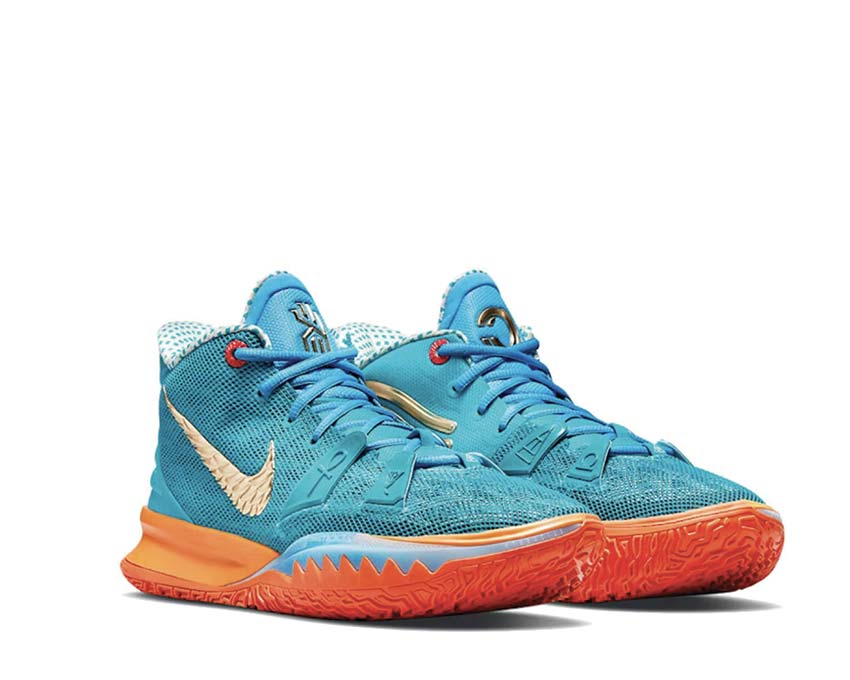 Nike Kyrie 7 Concepts Horus Regular Box Teal / Orange - Ice CT1135 900