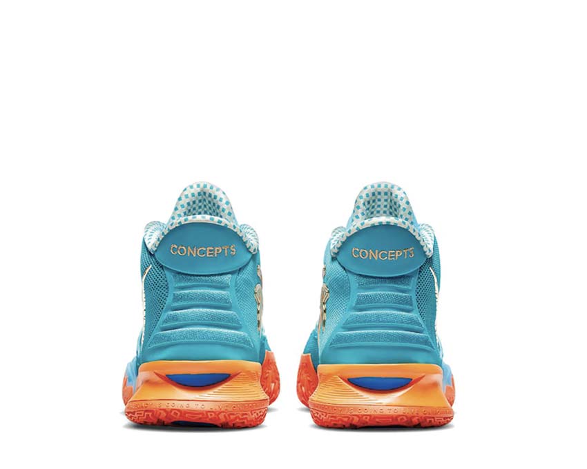 Nike Kyrie 7 Concepts Horus Regular Box Teal / Orange - Ice CT1135 900