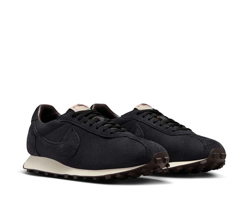 nike cortez black black gum