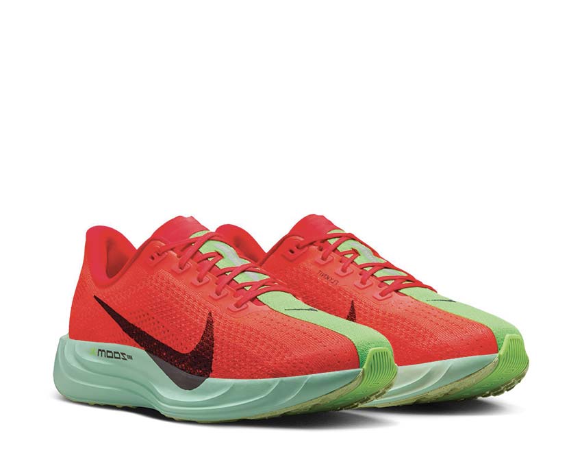 Nike Pegasus Plus Bright Crimson / Cave Purple - Lime Blast FQ7262-600